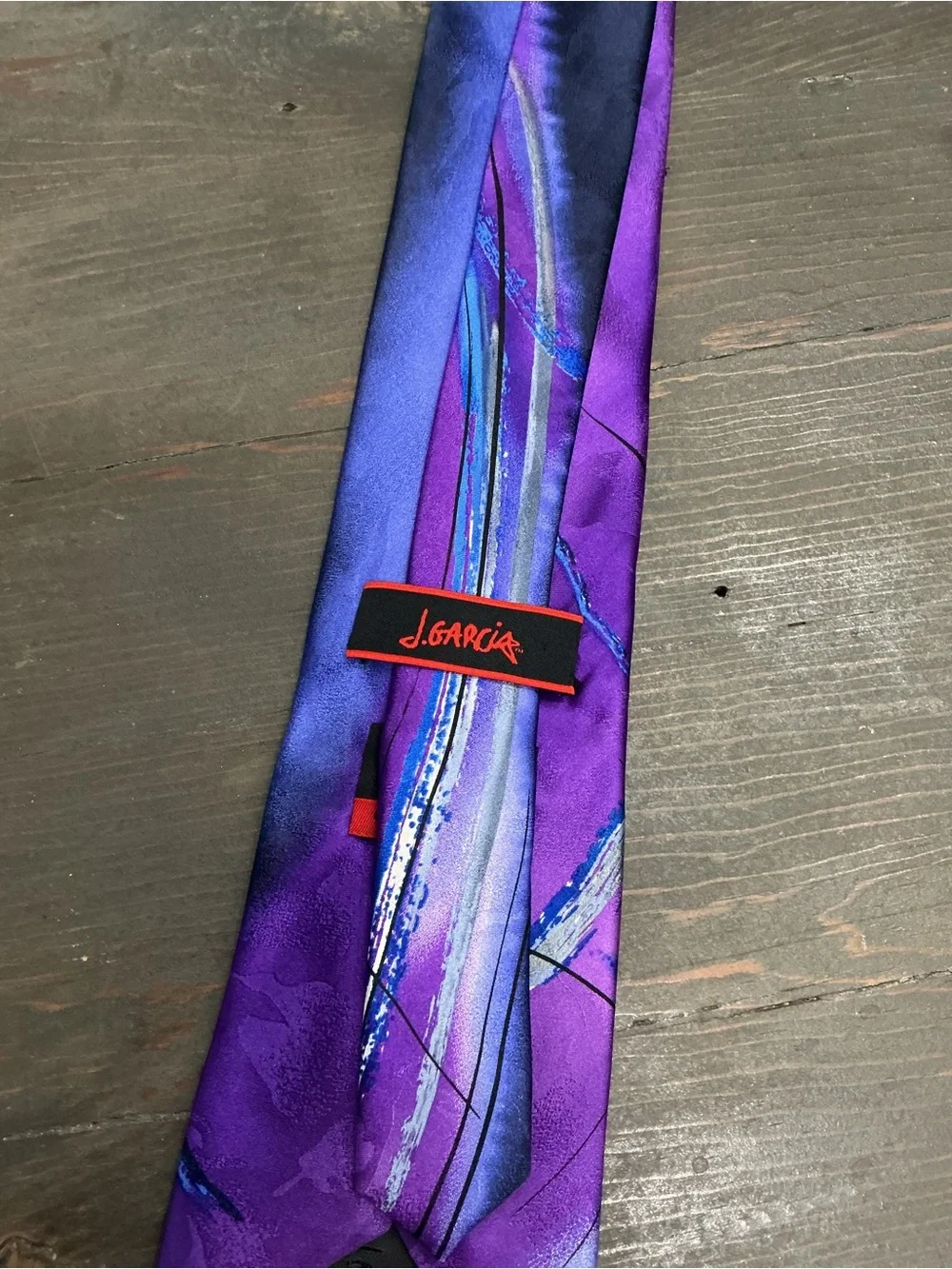 Jerry Garcia Silk Tie Flemenco Dancer with Wrist Snake Collection Fifty Five